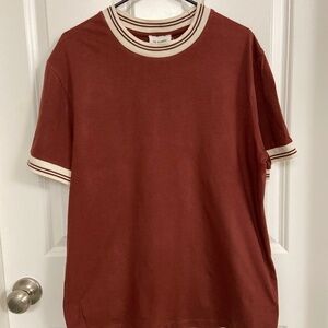 octobre Egeo T-shirt Burgundy - Size M